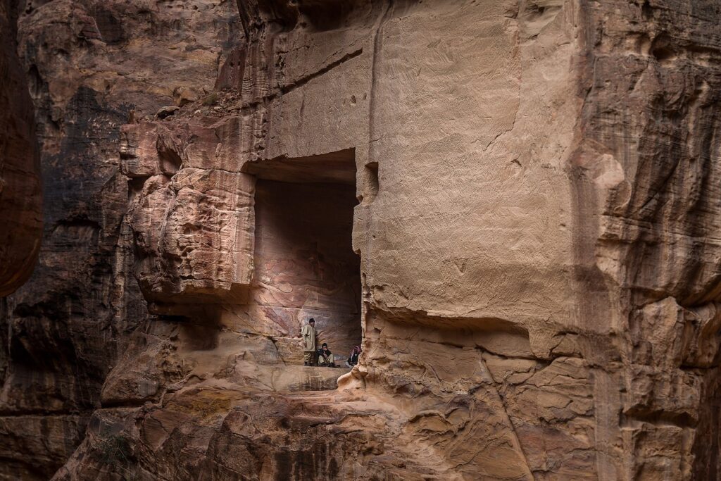 jordan, petra, tomb